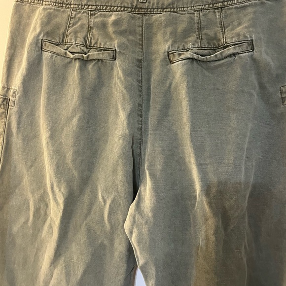 Free People Olive Green baggy pant style! - Picture 4 of 6